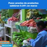Inflación en Puno: IPC aumenta un 0.34% en marzo, según INEI”